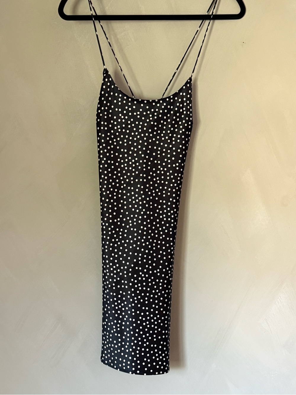 Victoria’s Secret Polka Dot Satin Slip